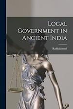 Local Government in Ancient India 