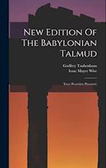 New Edition Of The Babylonian Talmud: Tract Pesachim (passover) 