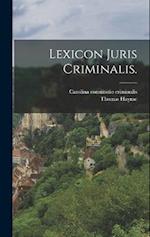 Lexicon Juris Criminalis.
