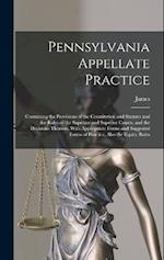 Pennsylvania Appellate Practice: Containing the Provisions of the Constitution and Statutes and the Rules of the Supreme and Superior Courts, and the 