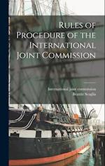 Rules of Procedure of the International Joint Commission 