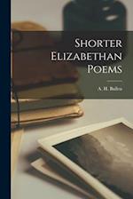 Shorter Elizabethan Poems 