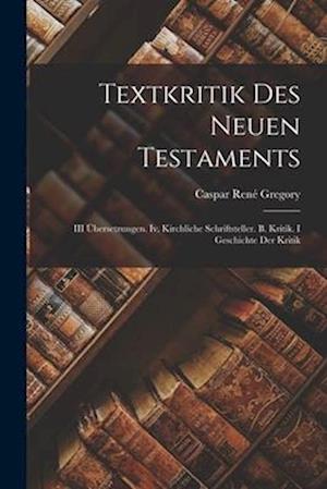 Textkritik Des Neuen Testaments