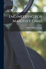 Engineering for Masonry Dams 
