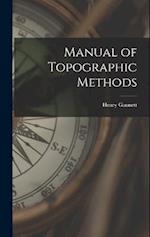Manual of Topographic Methods 