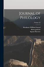 Journal of Philology; Volume 25 