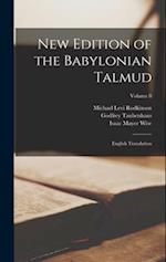 New Edition of the Babylonian Talmud: English Translation; Volume 8 