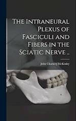 The Intraneural Plexus of Fasciculi and Fibers in the Sciatic Nerve .. 