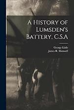 A History of Lumsden's Battery, C.S.A 