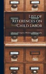 List of References on Child Labor 