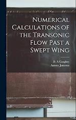 Numerical Calculations of the Transonic Flow Past a Swept Wing 