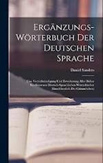 Ergänzungs-wörterbuch Der Deutschen Sprache
