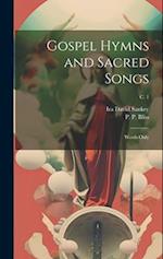 Gospel Hymns and Sacred Songs : Words Only; c. 1 