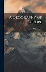 A Geography of Europe 