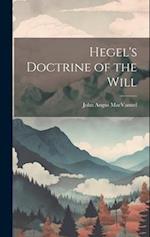 Hegel's Doctrine of the Will 