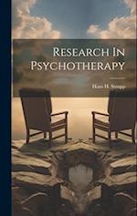 Research In Psychotherapy 