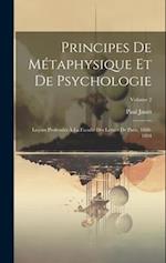 Principes De Métaphysique Et De Psychologie