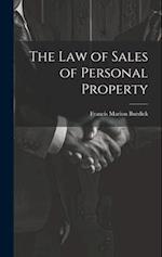 The Law of Sales of Personal Property 
