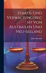 Staats- und Verwaltungsrecht von Austrailen und Neu-seeland 