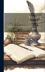 Essays: Selected From the Writings, Literary, Political, and Religious, of Joseph Mazzini 