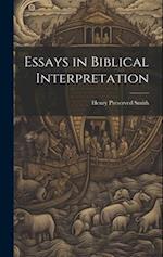 Essays in Biblical Interpretation 