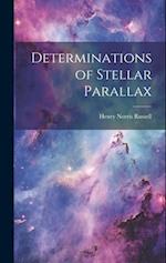 Determinations of Stellar Parallax 