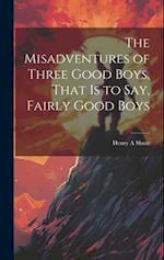 The Misadventures of Three Good Boys, That is to Say, Fairly Good Boys 