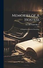 Memories of A Hostess: A Chronicle of Eminent Friendships 