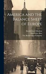 America and the Balance Sheet of Europe 