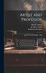 Artist and Professor: Oral History Transcript / 1984 
