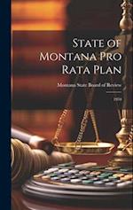 State of Montana pro Rata Plan: 1970 