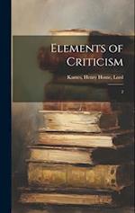 Elements of Criticism: 2 