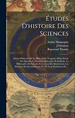 Études D'histoire Des Sciences