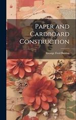 Paper and Cardboard Construction 