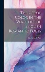The Use of Color in the Verse of the English Romantic Poets 