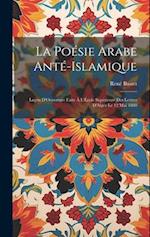 La Poésie Arabe Anté-Islamique