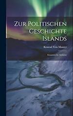 Zur Politischen Geschichte Islands