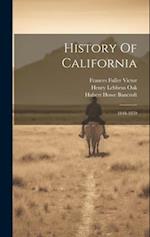History Of California: 1848-1859 
