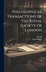 Philosophical Transactions Of The Royal Society Of London 