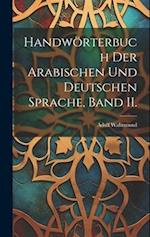 Handwörterbuch der arabischen und deutschen Sprache, Band II.