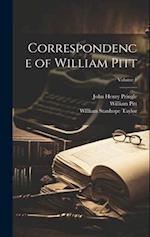 Correspondence of William Pitt; Volume 1 