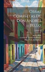 Obras Completas De Don Andrés Bello; Volume 13
