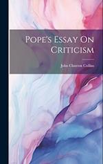 Pope's Essay On Criticism 