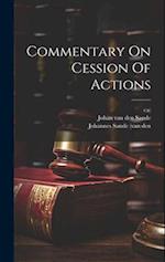 Commentary On Cession Of Actions 