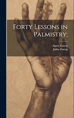 Forty Lessons in Palmistry; 