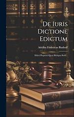 De Iuris Dictione Edictum