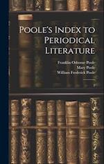 Poole's Index to Periodical Literature: 2 