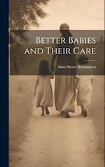Better Babies and Their Care 