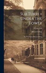 Sub Turri = Under the Tower: The Yearbook of Boston College; Volume 1930 