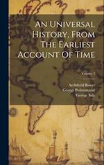An Universal History, From The Earliest Account Of Time; Volume 2 